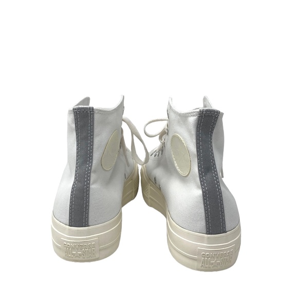 Converse Ctas Lift Platform Shoes Hi Skate Men White Canvas Custom 171209C-WWWGW - Picture 7 of 11